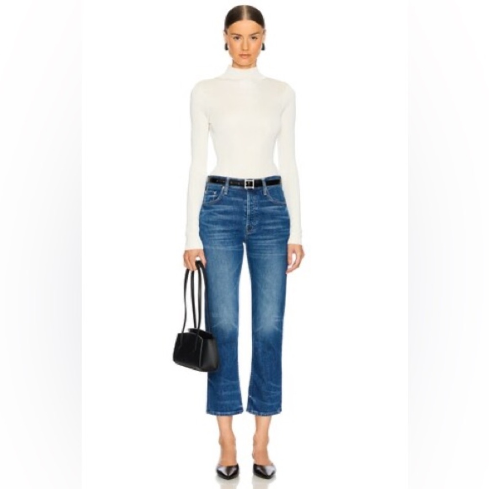 MOTHER SUPERIOR “Rugby Rodeo”The TomCat Ankle Denim Jeans